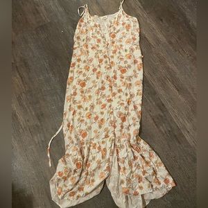 White floral dress size XL